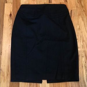 Express Black business skirt